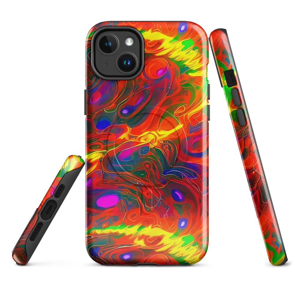 Blampied Blaze on MagSafe Tough Case for iPhone® — Front