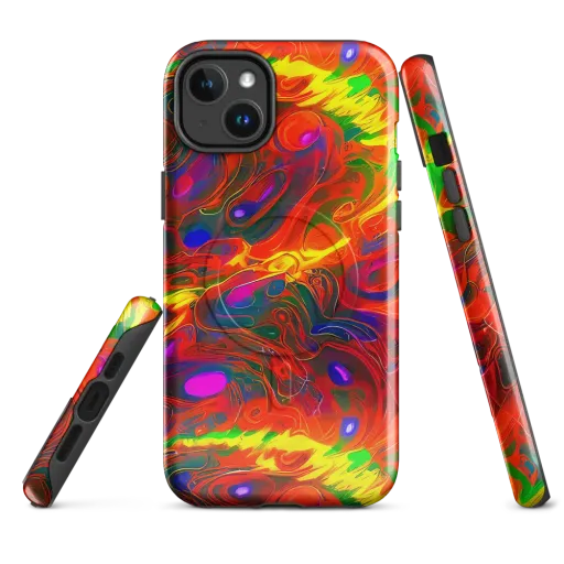 Blampied Blaze on a MagSafe Tough Case for iPhone®