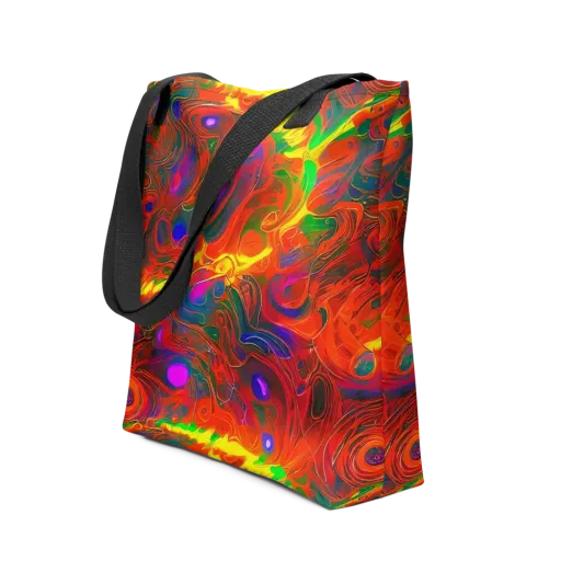 Blampied Blaze on a Tote Bag