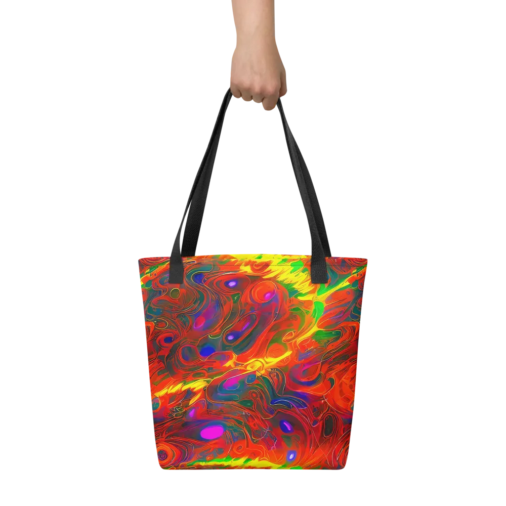Blampied Blaze on Tote Bag — Front