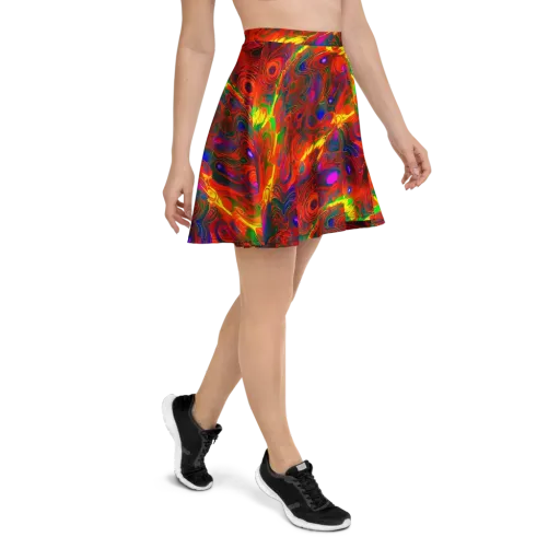 Blampied Blaze on a Skater Skirt