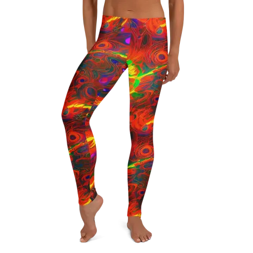 Blampied Blaze on a Leggings