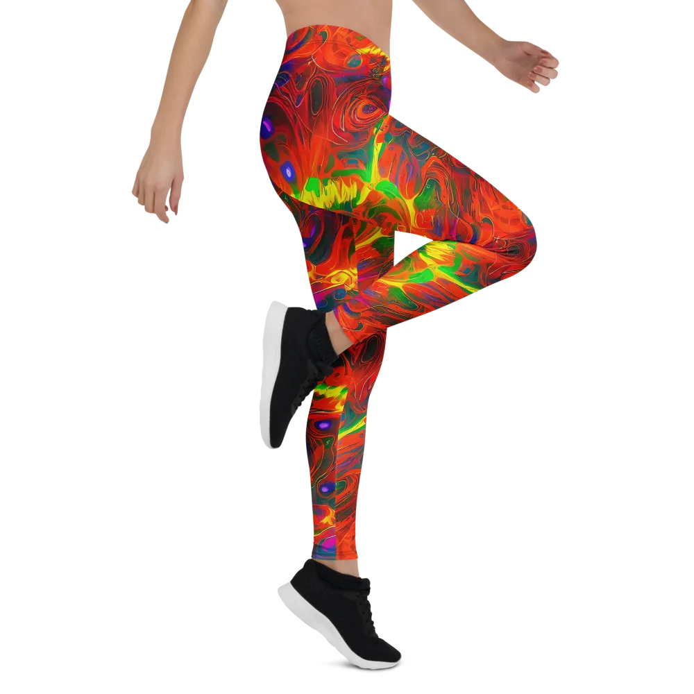 Blampied Blaze on Leggings — Right