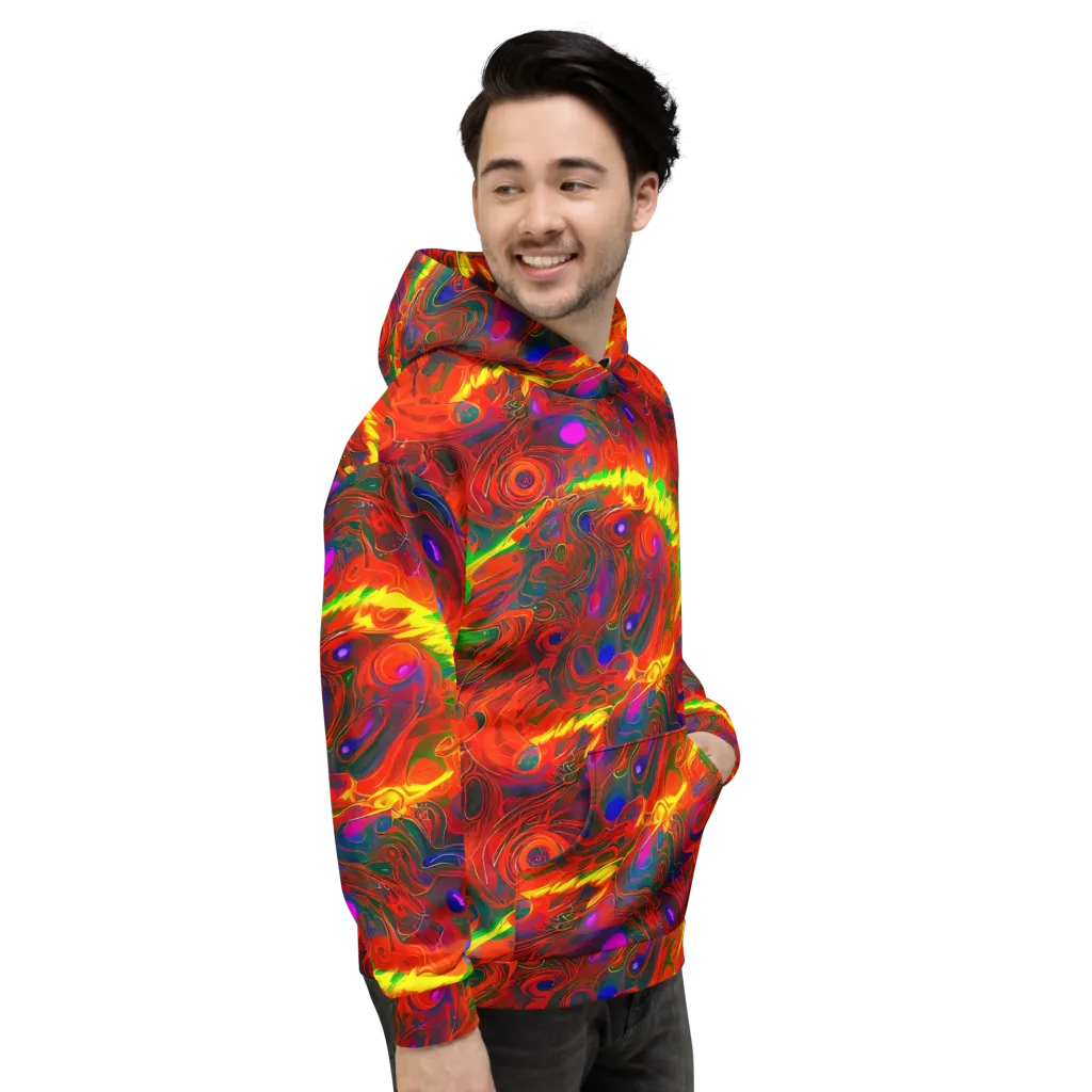 Blampied Blaze on Hoodie — Right