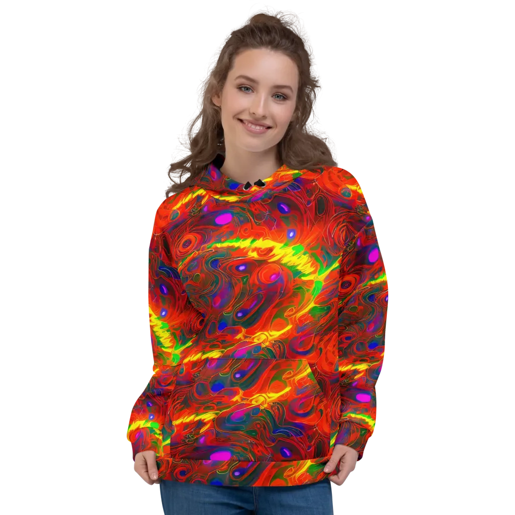 Blampied Blaze on Hoodie — Front