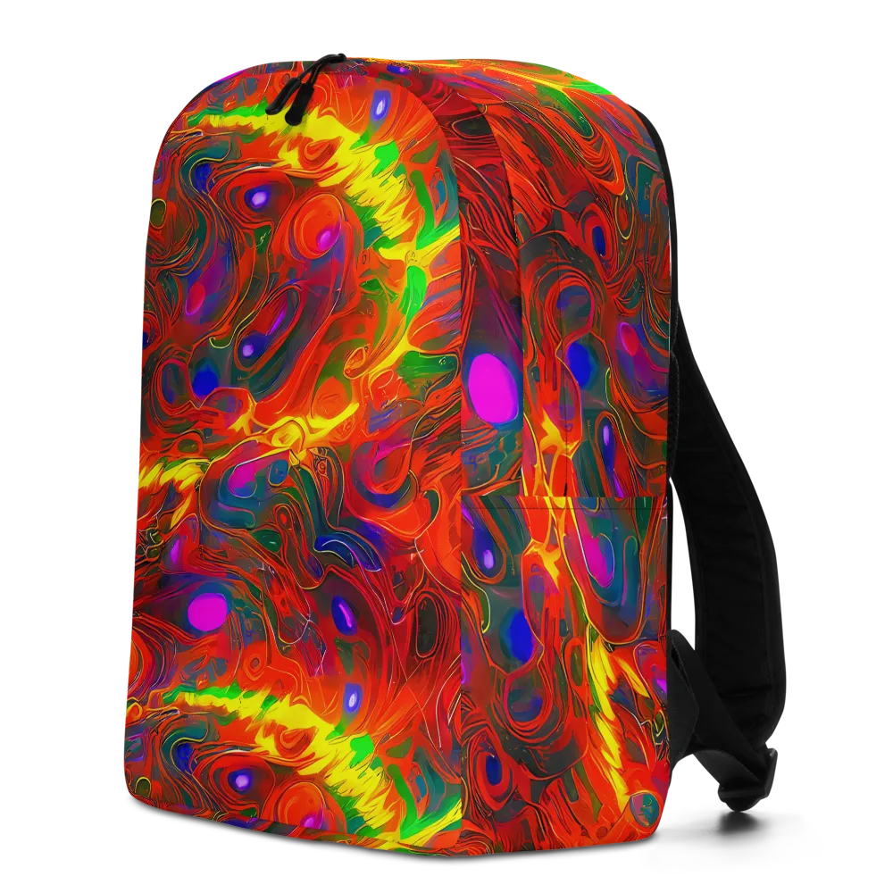 Blampied Blaze on Minimalist Backpack — Left
