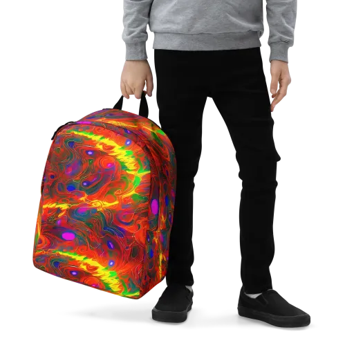 Blampied Blaze on a Minimalist Backpack