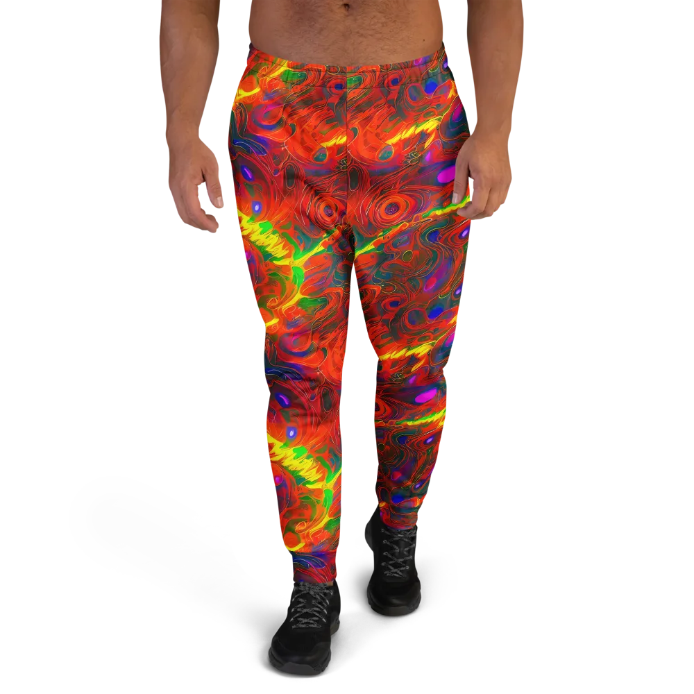 Blampied Blaze on Men's Joggers — Front