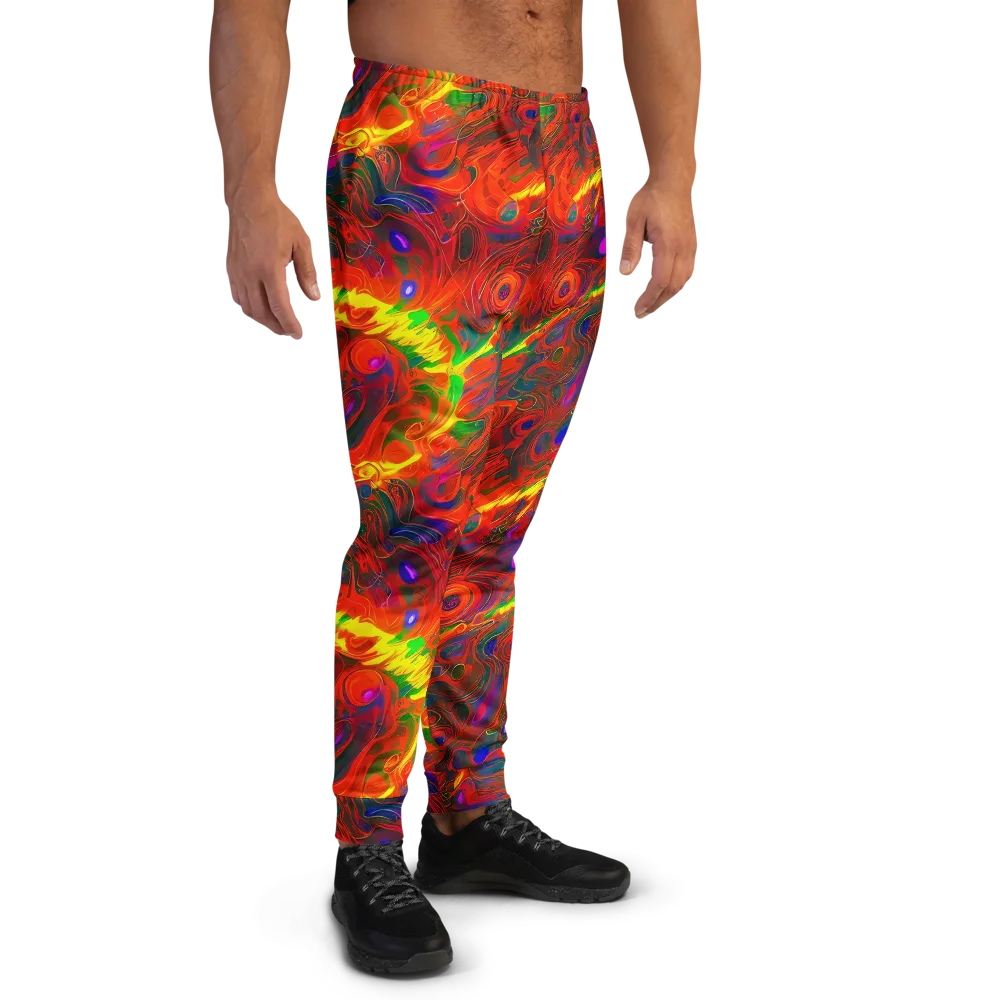 Blampied Blaze on Men's Joggers — Right
