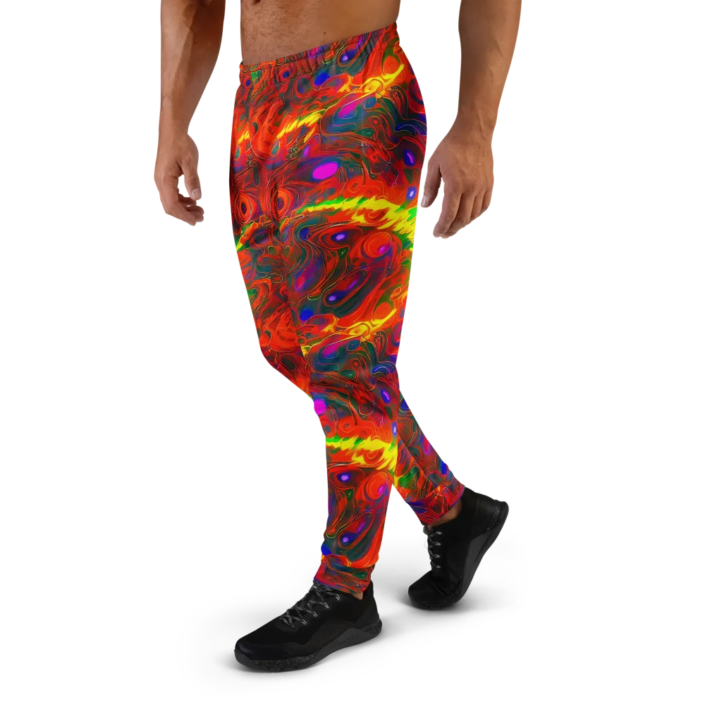 Blampied Blaze on Men's Joggers — Left
