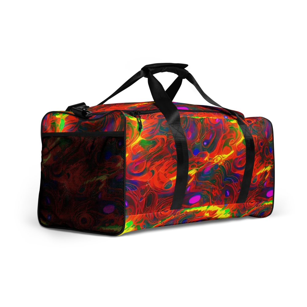 Blampied Blaze on Duffle Bag — Right Front