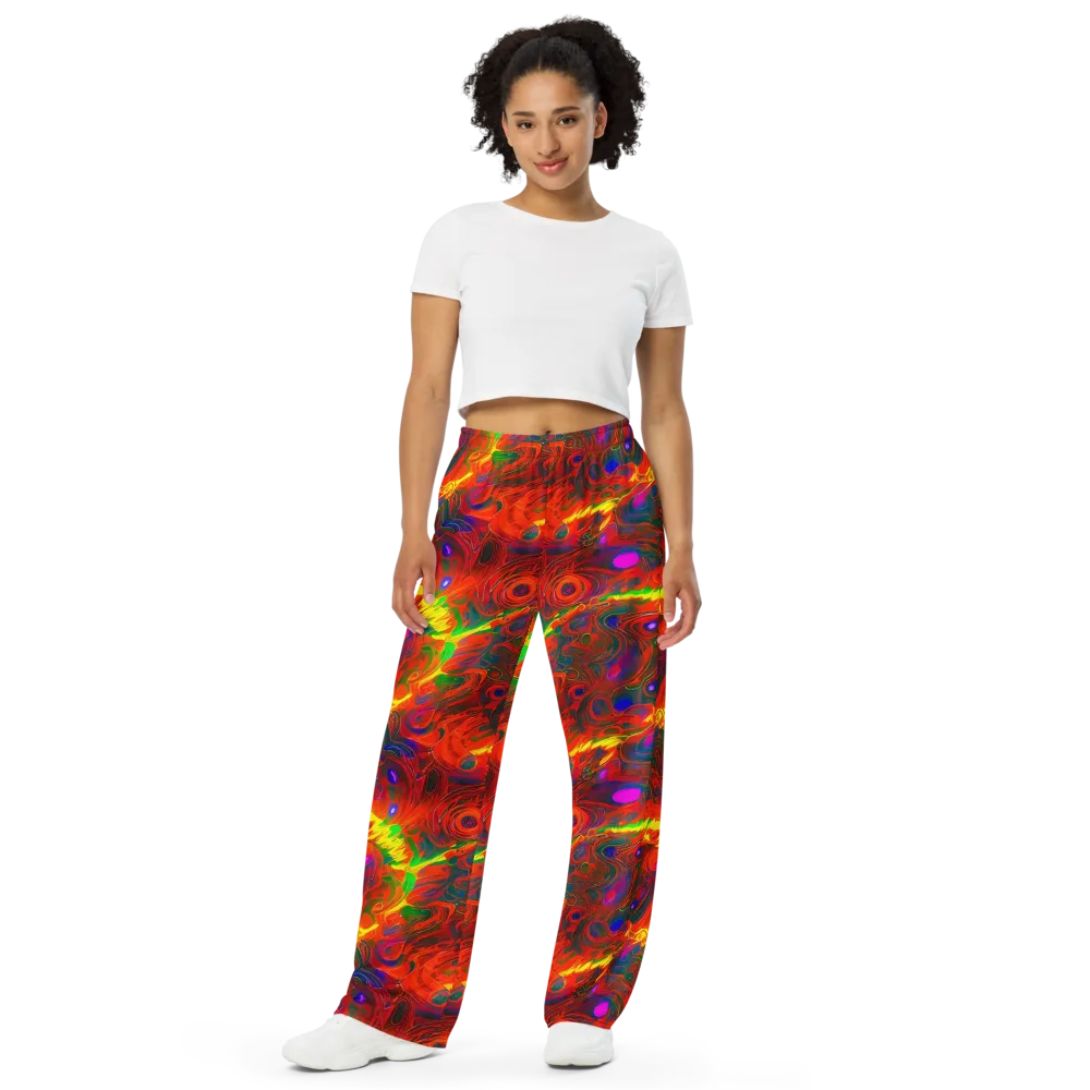 Blampied Blaze on Wide-Leg Pants — Front