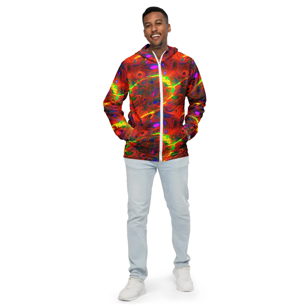 Blampied Blaze on Men's Windbreaker — Front