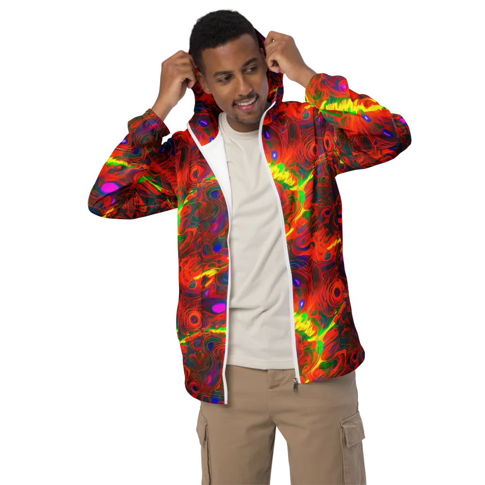 Blampied Blaze on Men's Windbreaker — Front
