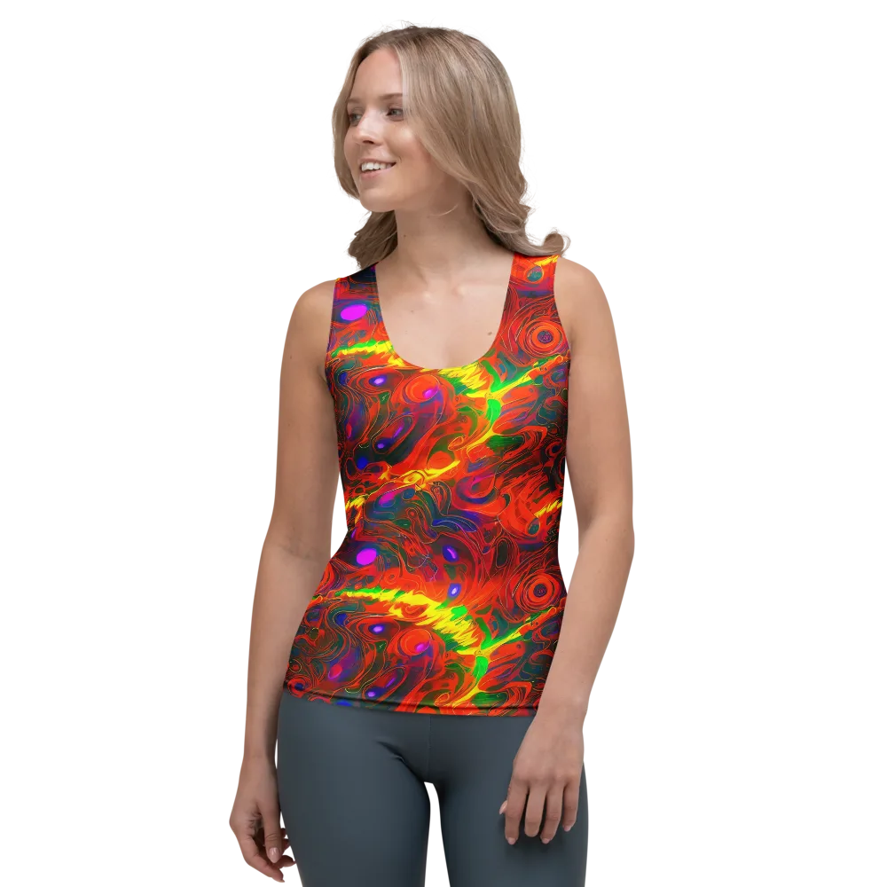 Blampied Blaze on Women's Tank Top — Front