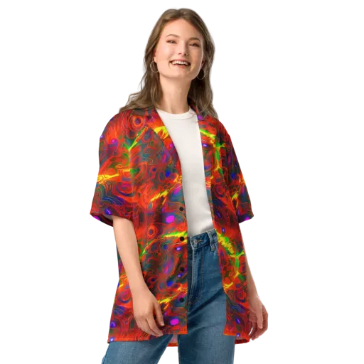 Blampied Blaze on a Button Shirt