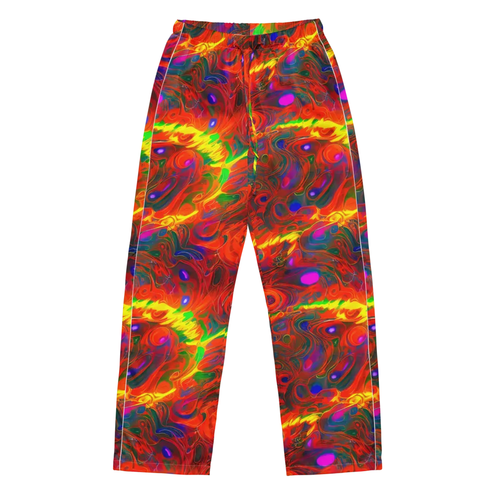Blampied Blaze on Women's Pajama Pants — Front