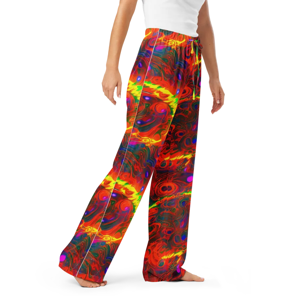 Blampied Blaze on Women's Pajama Pants — Right Front