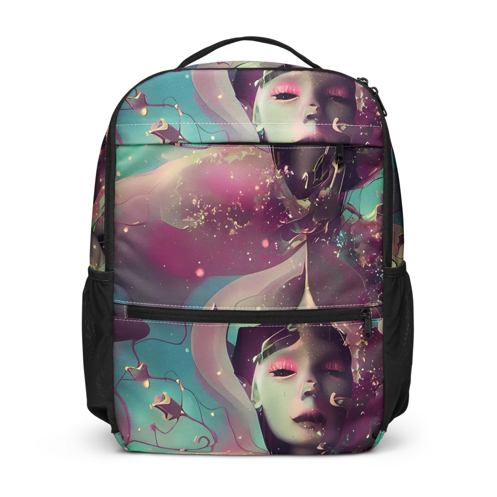 Nouveau Galaxy on Utility Backpack — Front