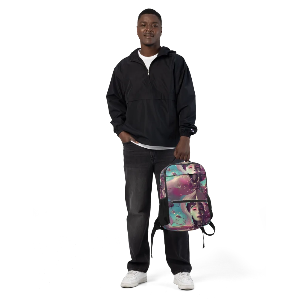 Nouveau Galaxy on Utility Backpack — Front