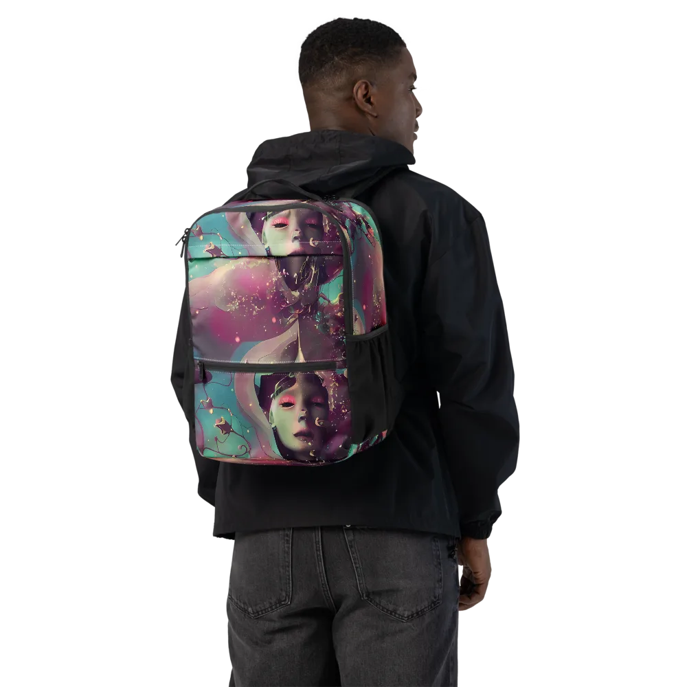 Nouveau Galaxy on Utility Backpack — Back