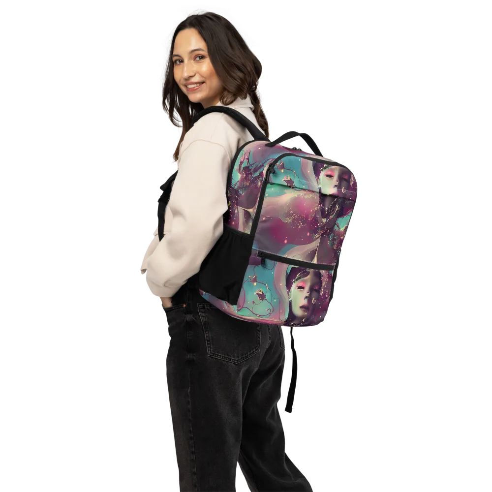 Nouveau Galaxy on Utility Backpack — Back
