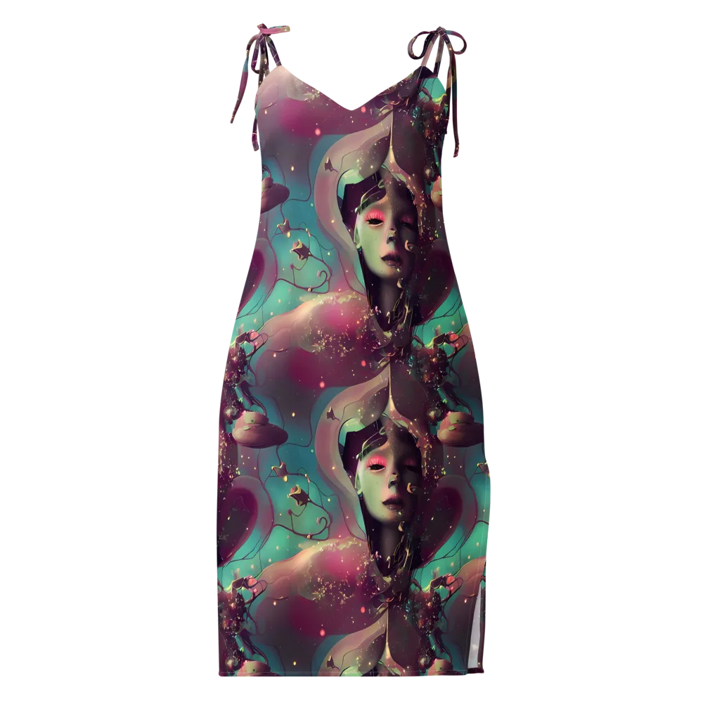 Nouveau Galaxy on Slip Dress — Front