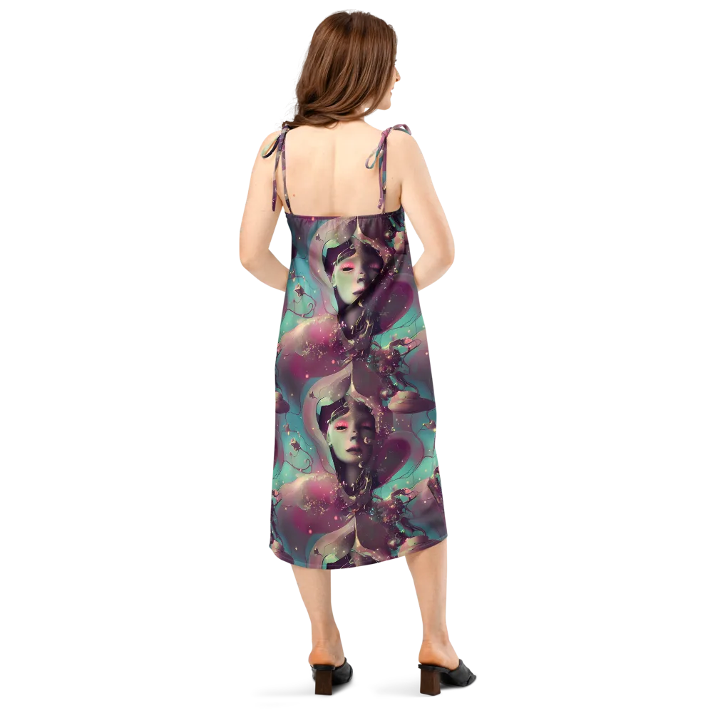 Nouveau Galaxy on Slip Dress — Back