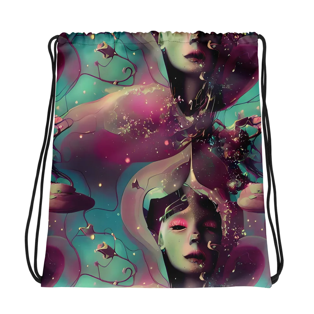 Nouveau Galaxy on Drawstring Bag — Photo