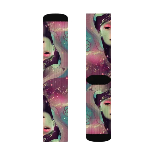 Nouveau Galaxy on a Socks