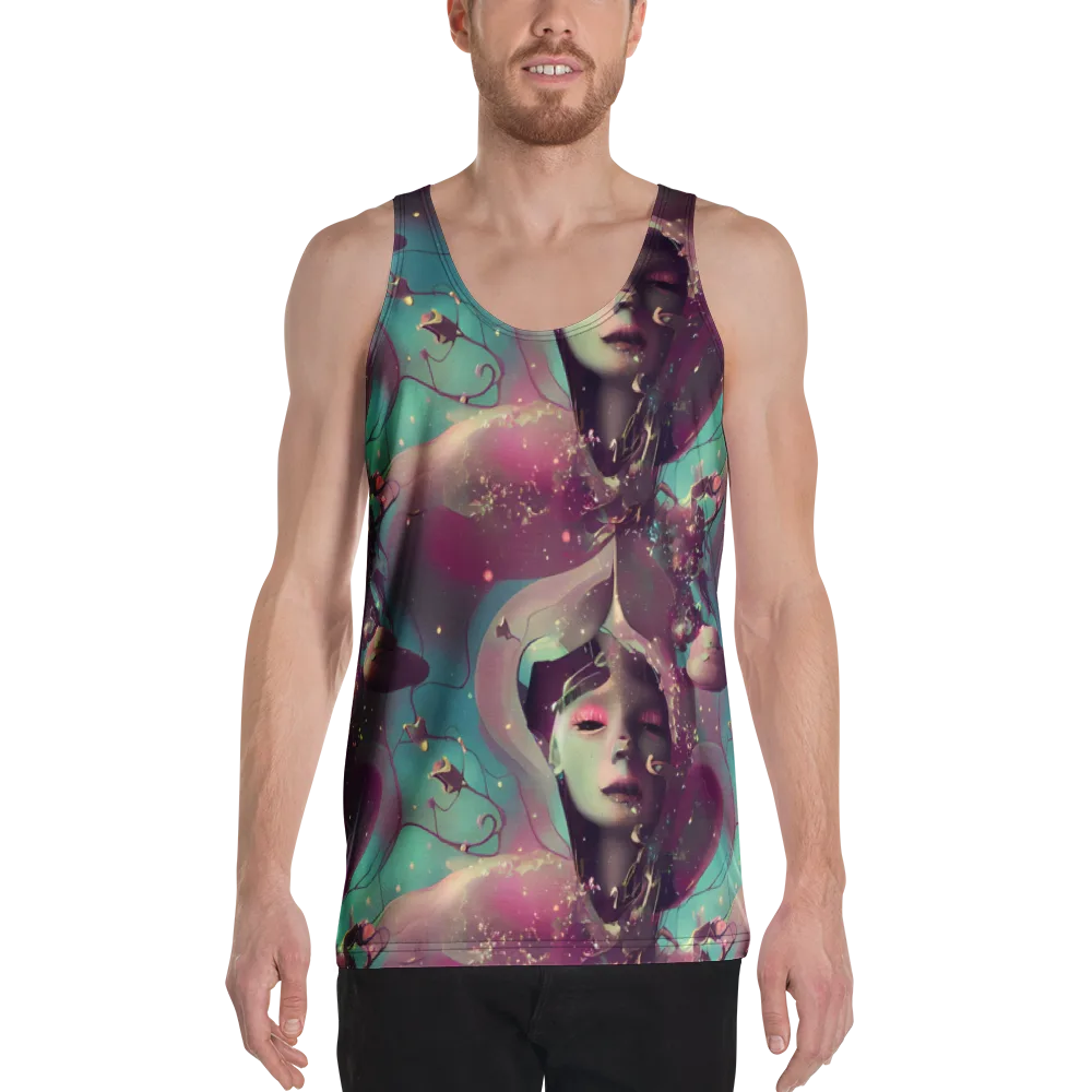 Nouveau Galaxy on Men's Tank Top — Front