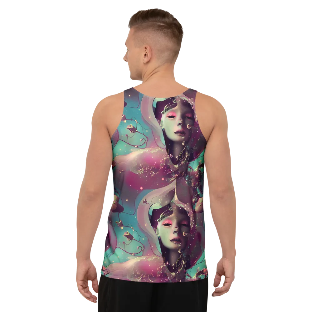 Nouveau Galaxy on Men's Tank Top — Back