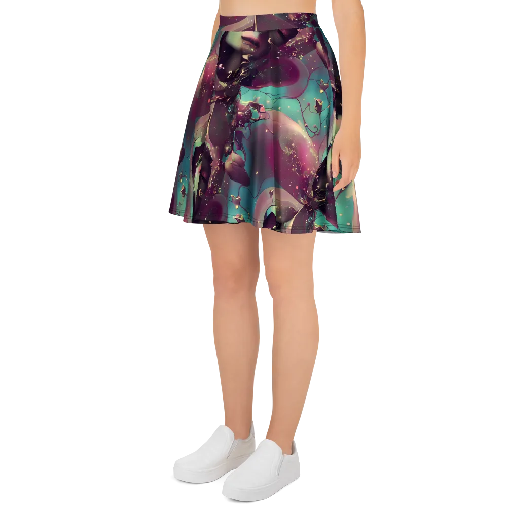 Nouveau Galaxy on Skater Skirt — Left