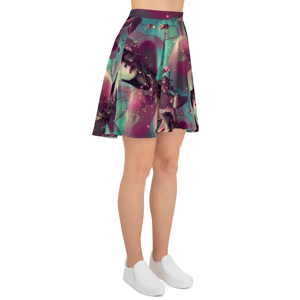 Nouveau Galaxy on Skater Skirt — Right