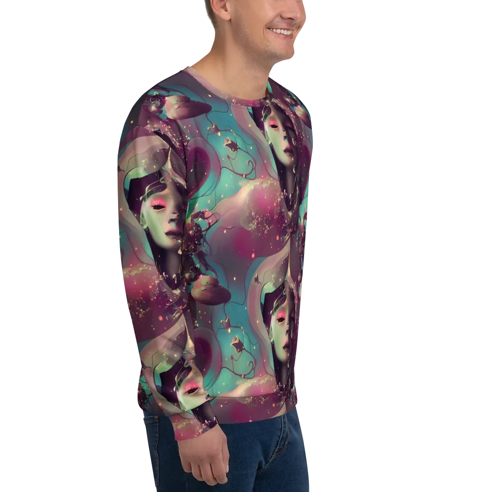 Nouveau Galaxy on Sweatshirt — Right Front