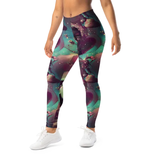 Nouveau Galaxy on a Leggings
