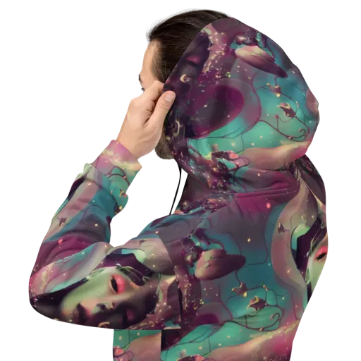 Nouveau Galaxy on a Hoodie