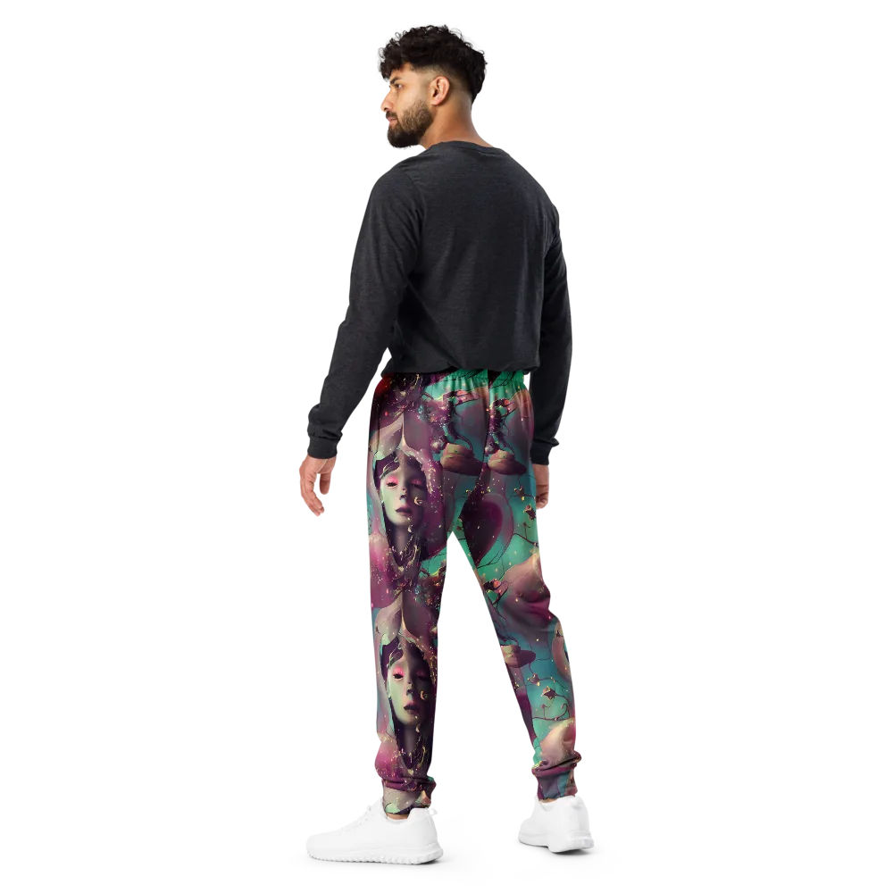 Nouveau Galaxy on Men's Joggers — Back