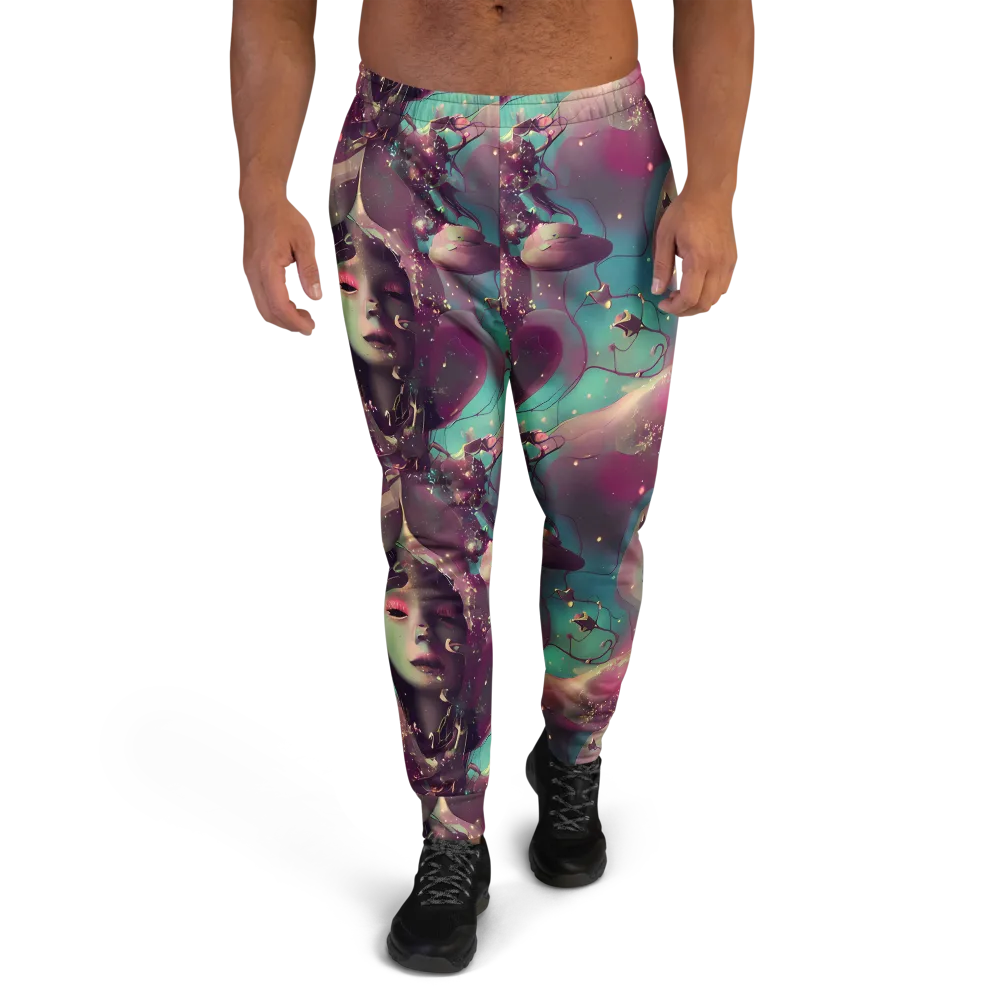 Nouveau Galaxy on Men's Joggers — Front