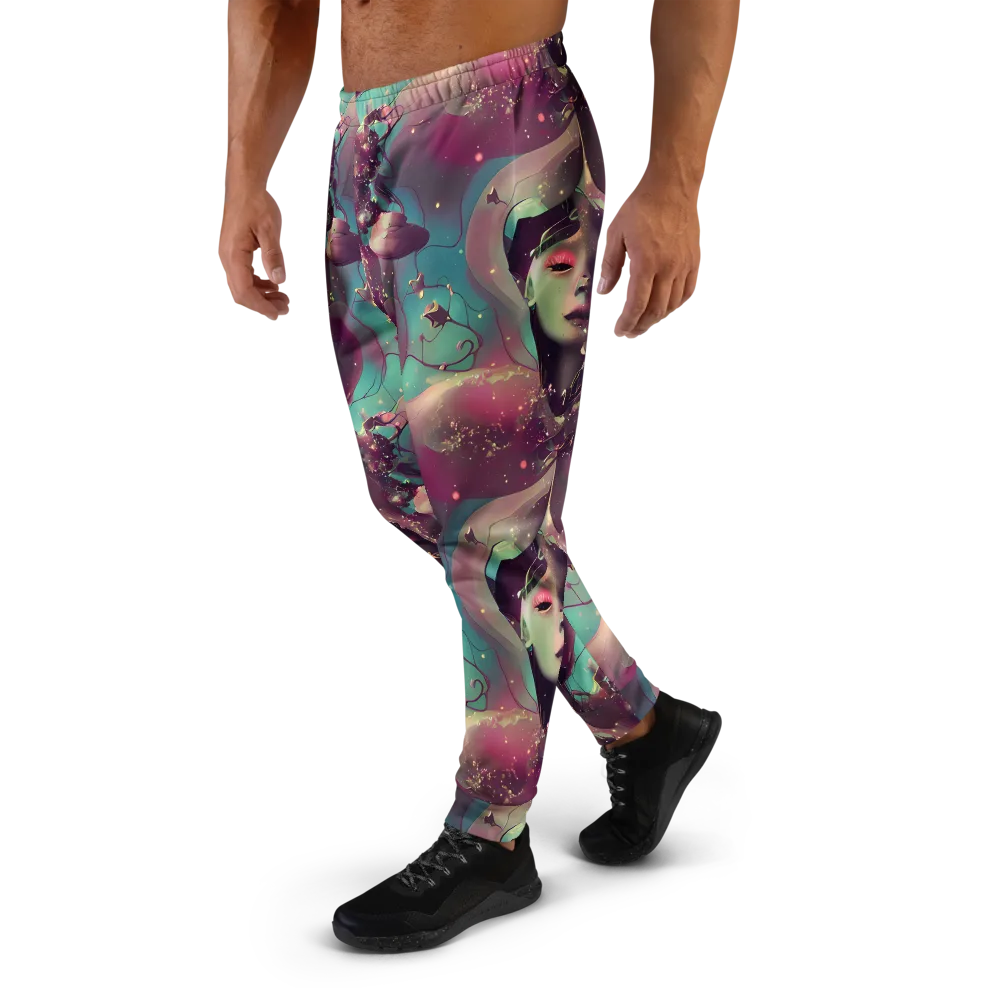 Nouveau Galaxy on Men's Joggers — Left