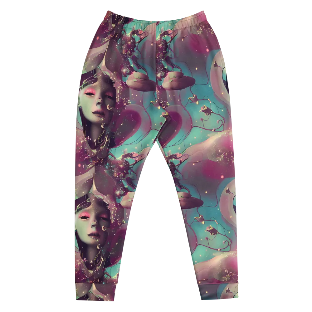 Nouveau Galaxy on Men's Joggers — Front
