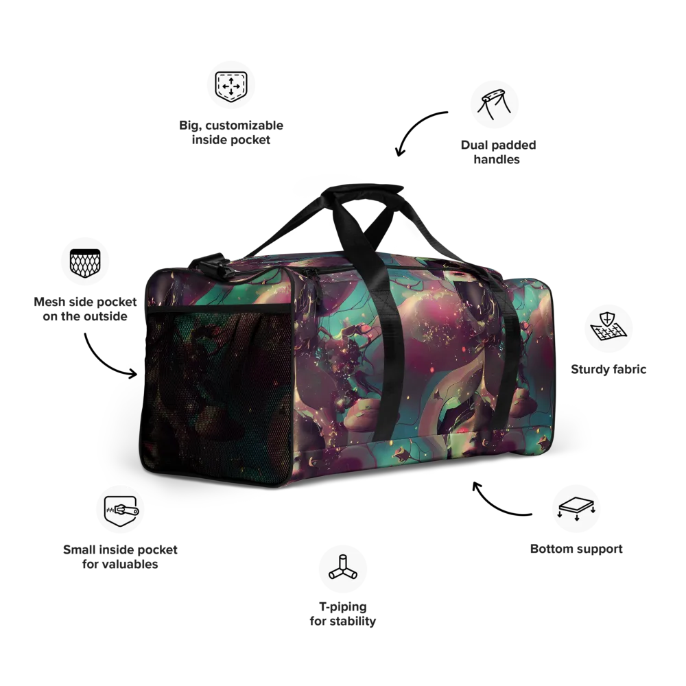 Nouveau Galaxy on Duffle Bag — Right Front