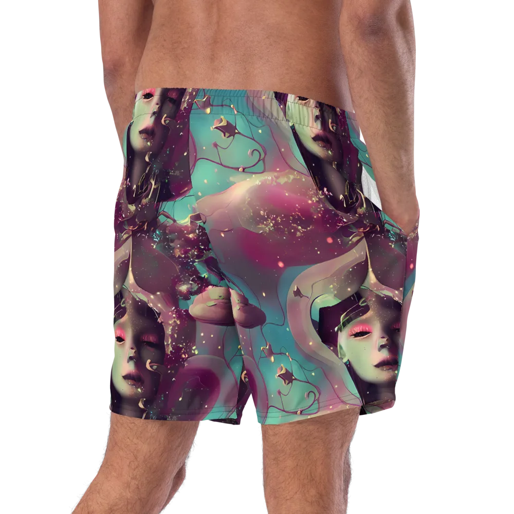 Nouveau Galaxy on Swim Trunks — Right Back