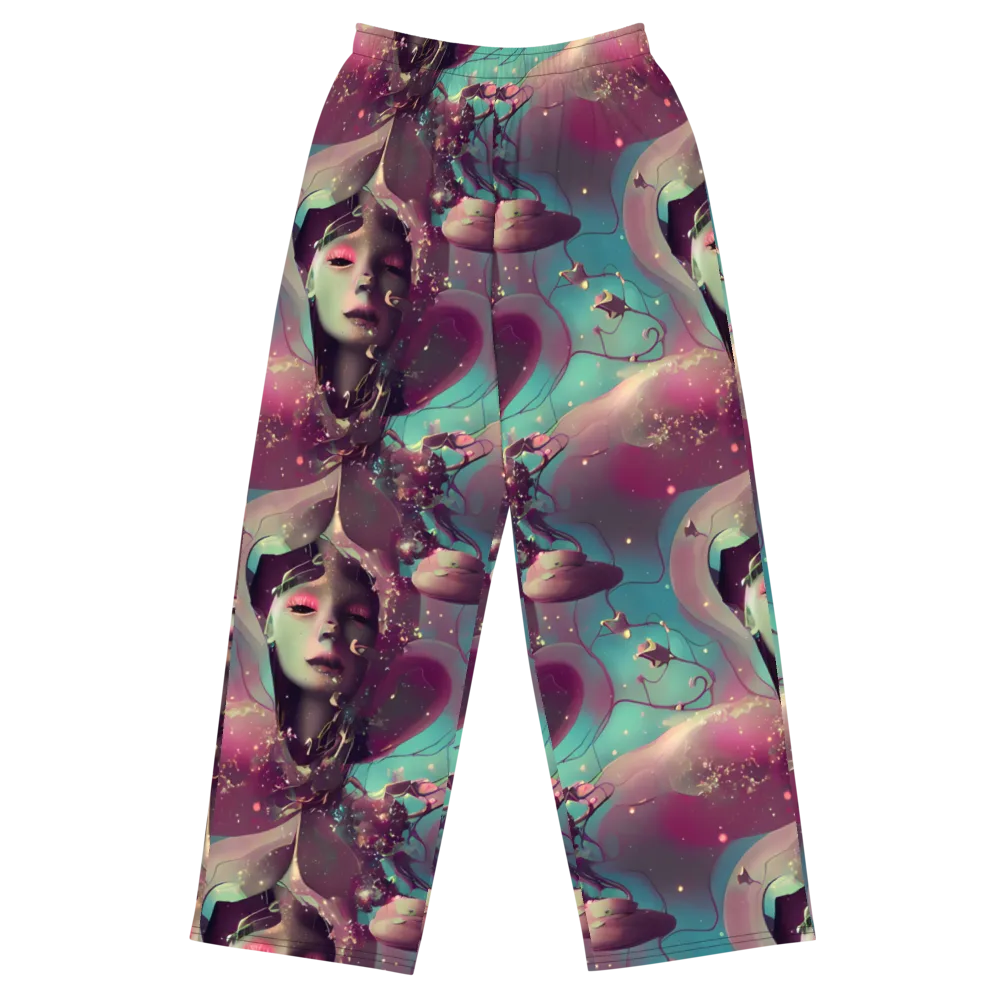 Nouveau Galaxy on Wide-Leg Pants — Front