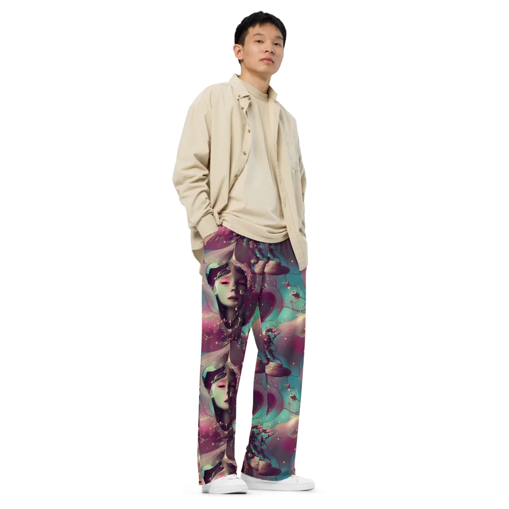 Nouveau Galaxy on Wide-Leg Pants — Right Front