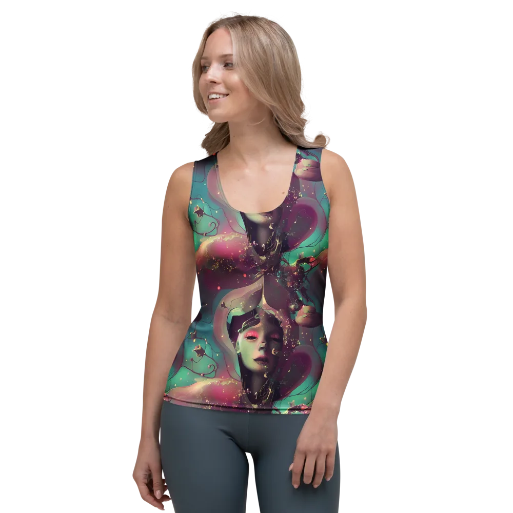 Nouveau Galaxy on Women's Tank Top — Front