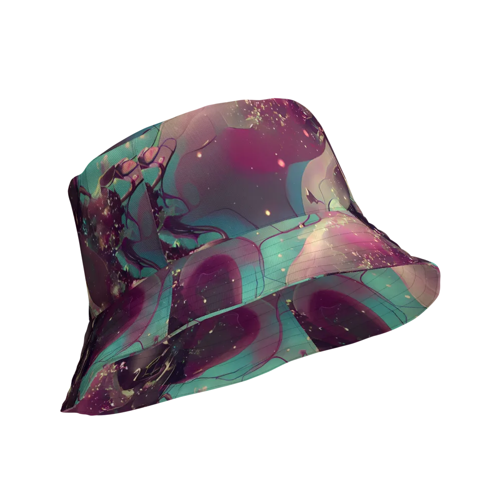 Nouveau Galaxy on Reversible Bucket Hat — Product details Outside