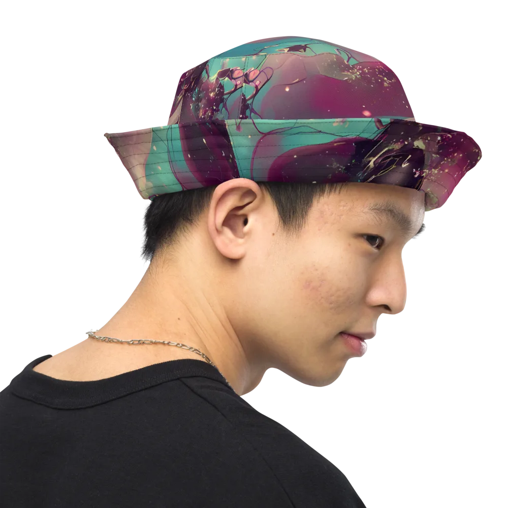 Nouveau Galaxy on Reversible Bucket Hat — Right Outside