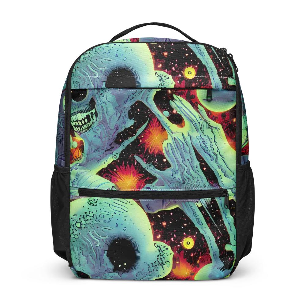 Galactic Grotesque on Utility Backpack — Front