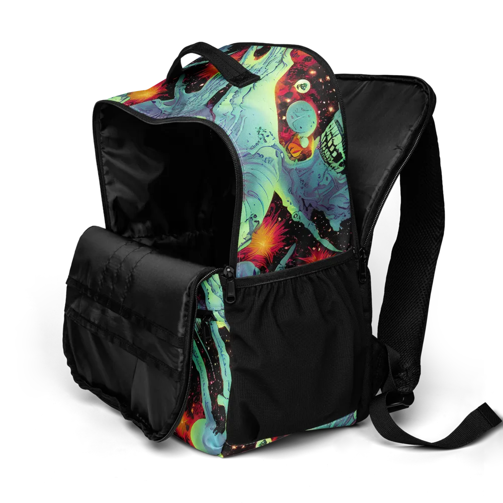 Galactic Grotesque on Utility Backpack — Product details 2